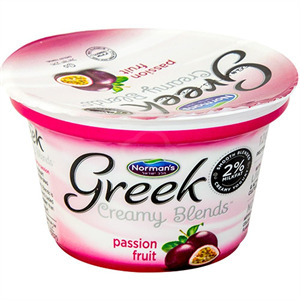 Norman's Greek Creamy Blend Yog Passion, 5.3 Oz