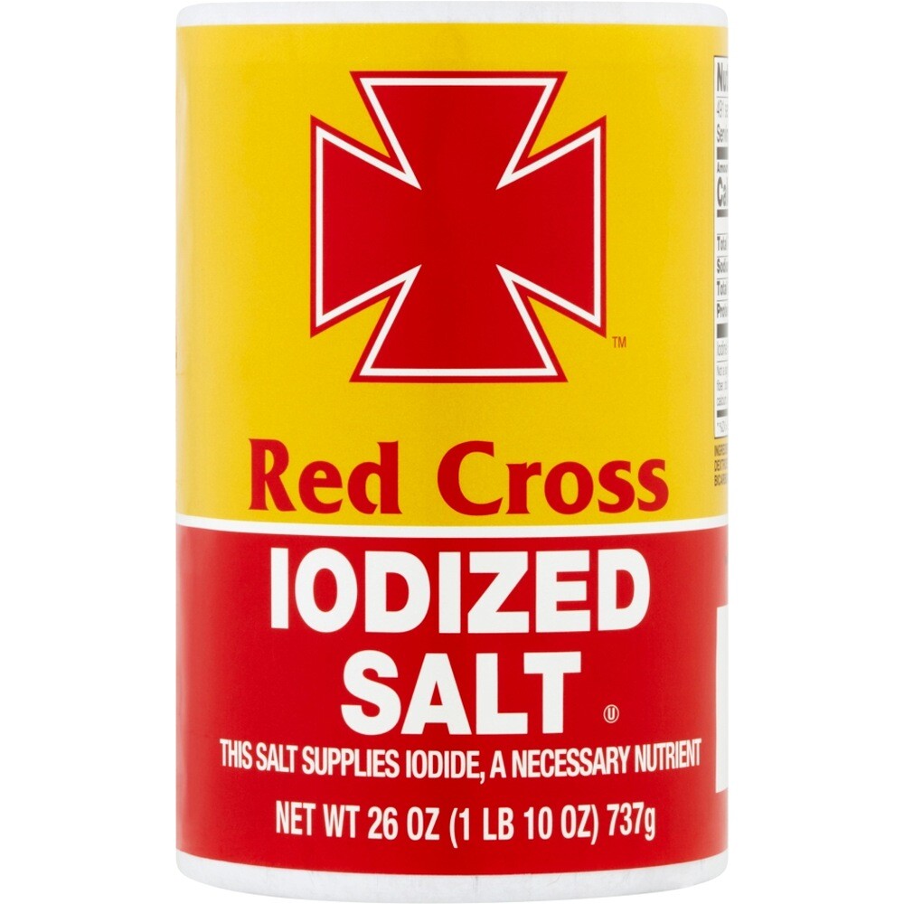 Red Cross Salt, 26 Oz