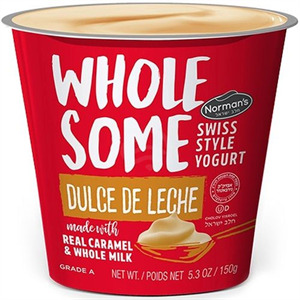 Norman's Wholesome Dulce De Leche Yogur, 5.3 Oz