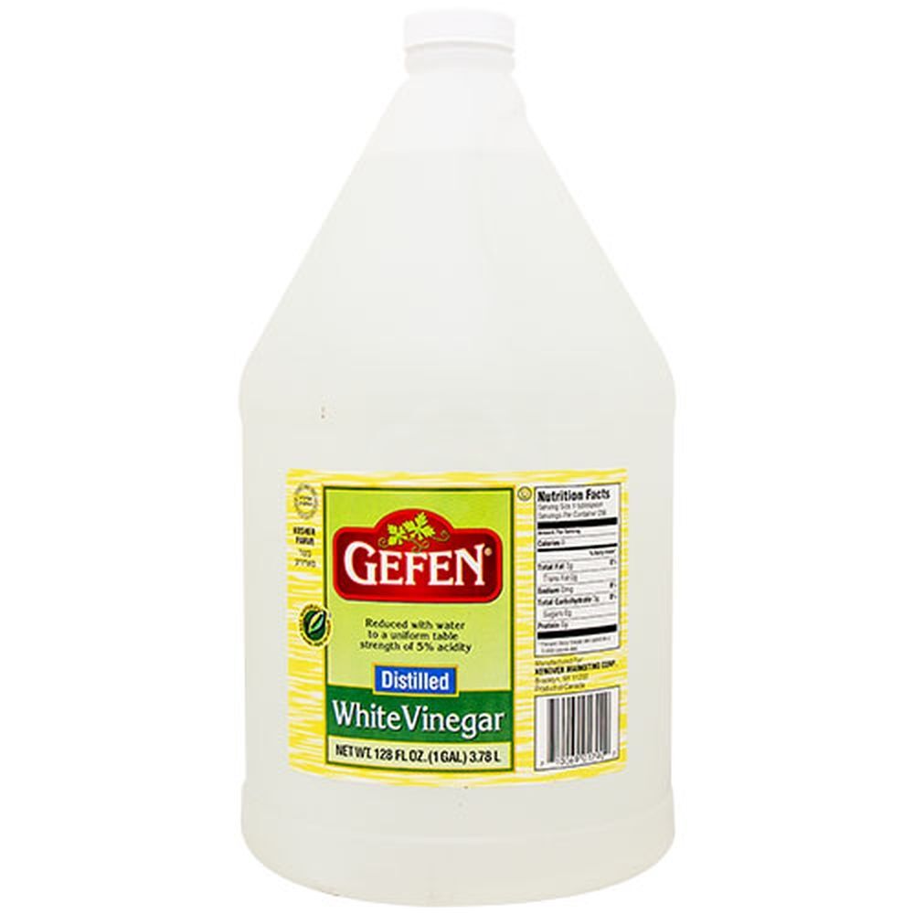 Gefen Distilled White Vinegar, 128 Oz