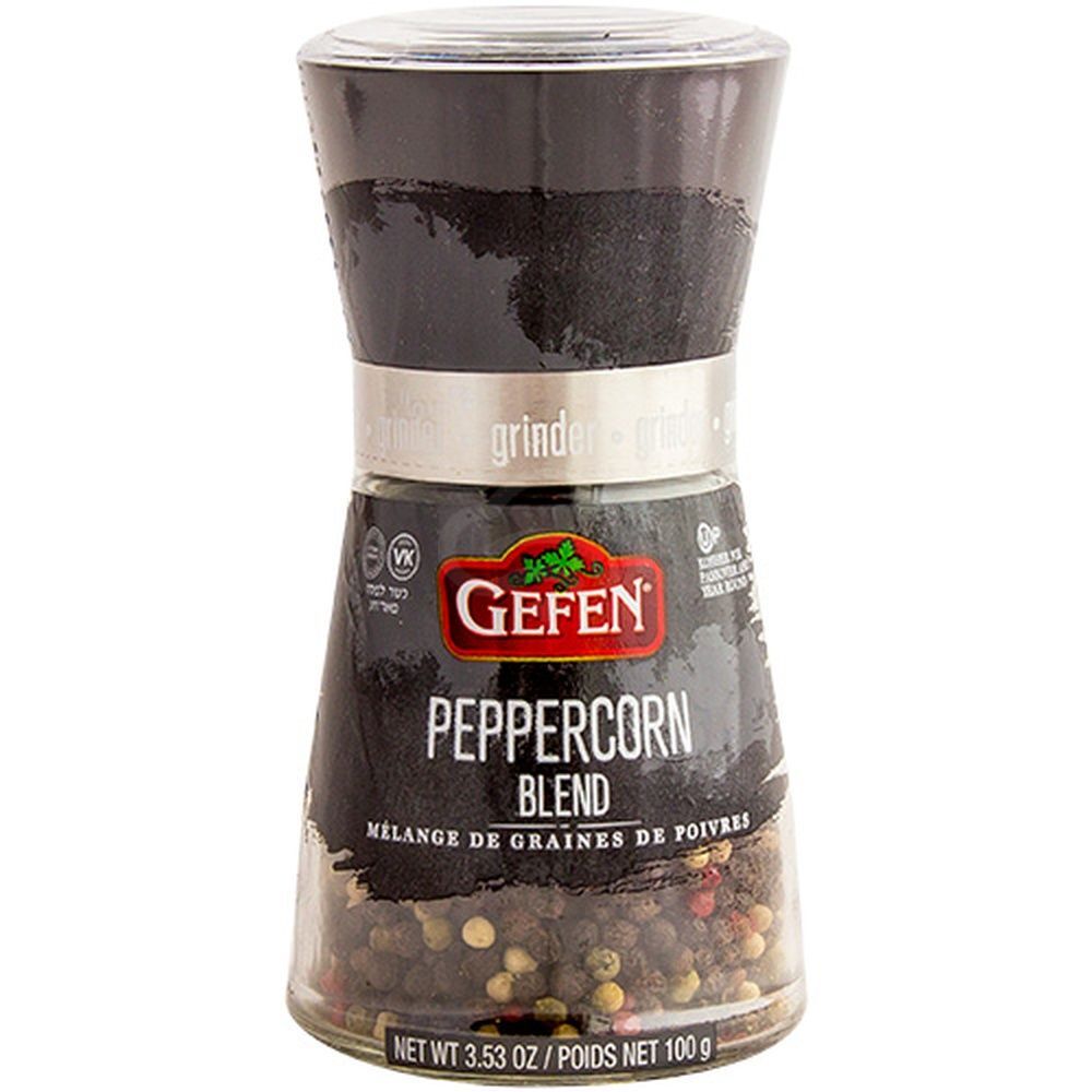 Gefen Peppercorn Blend Grinder, 3.17 Oz