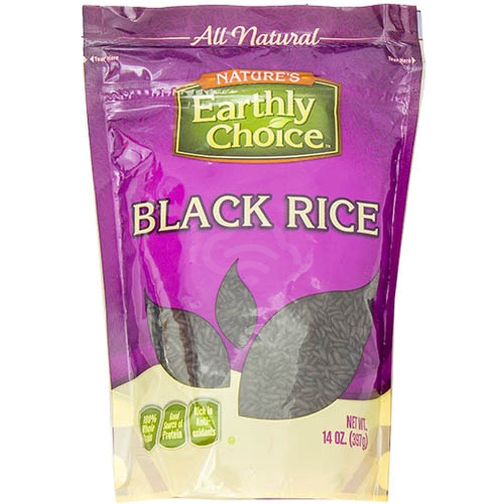 Earthly Choice Black Rice, 14 Oz