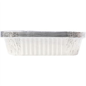 Jet Foil Square aluminum  Pan 8"" Deep 5 Pk