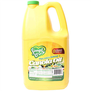 Simply Lev Canola Oil, 96 Oz