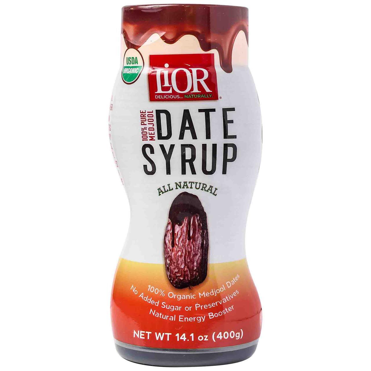 Lior Date Syrup Organic Squeeze, 14.1 Oz