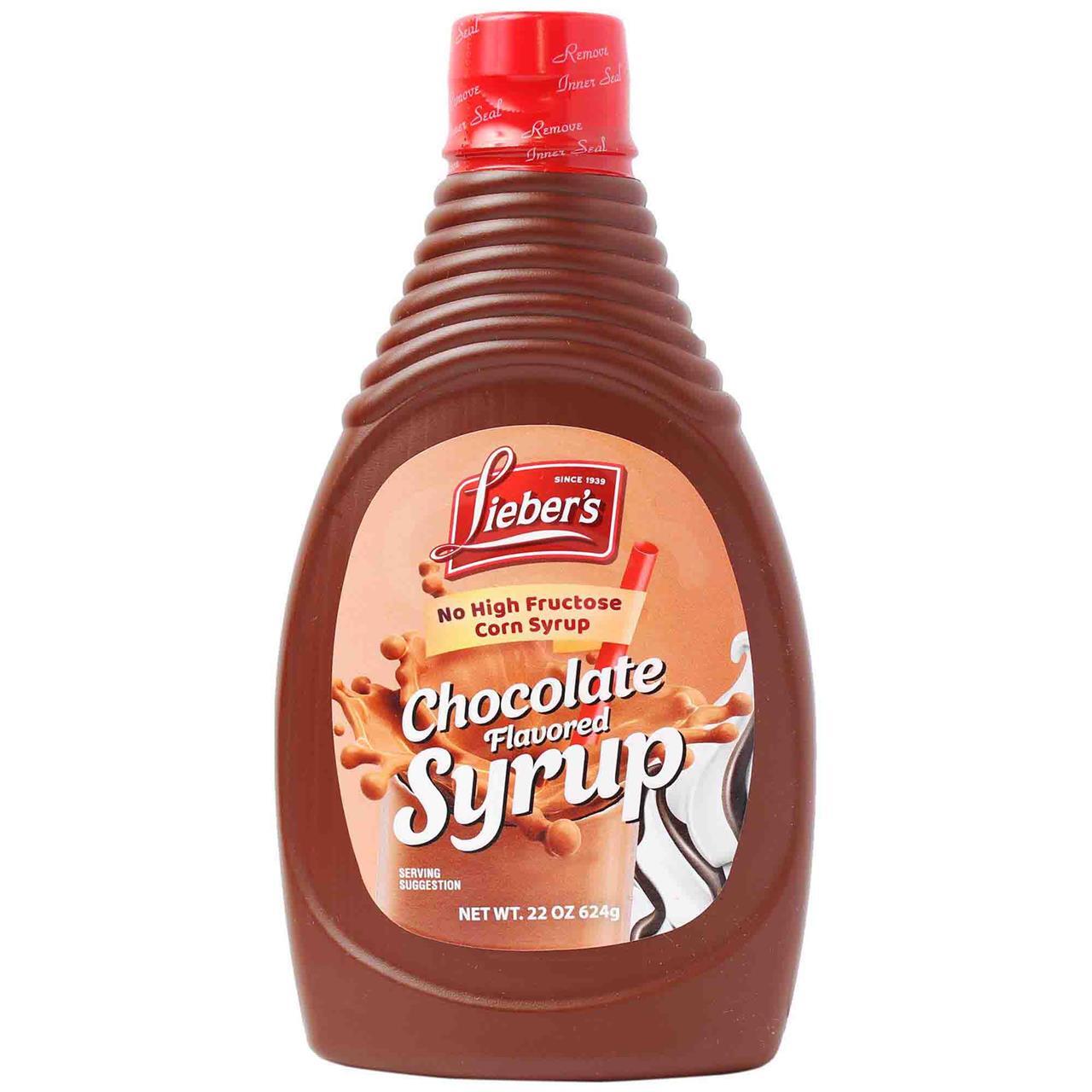 Lieber's Chocolate Syrup P, 22 Oz