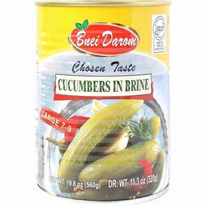Bnei Darom Cucumbers 7-9, 19.8 Oz