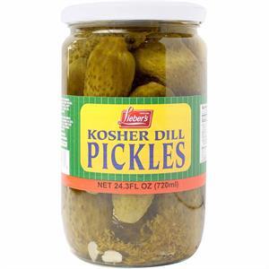 Lieber's Kosher Dill Pickles, 24 Oz