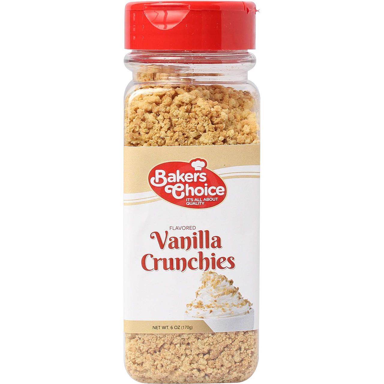 Bakers Choice Vanilla Crunchies, 6 Oz