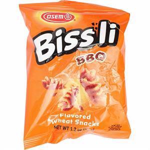 Osem Bissli Bbq Flavored Wheat Snac, 1.23 Oz