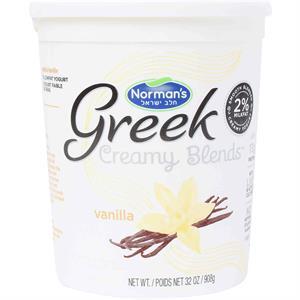 Norman's Vanilla Greek Yogurt P, 32 Oz