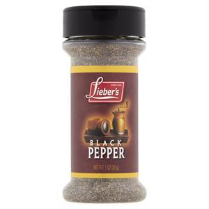 Lieber's Black Pepper, 3 Oz