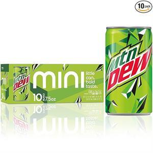 Pepsi Mountain Dew 6 Pk, 7.5 Oz