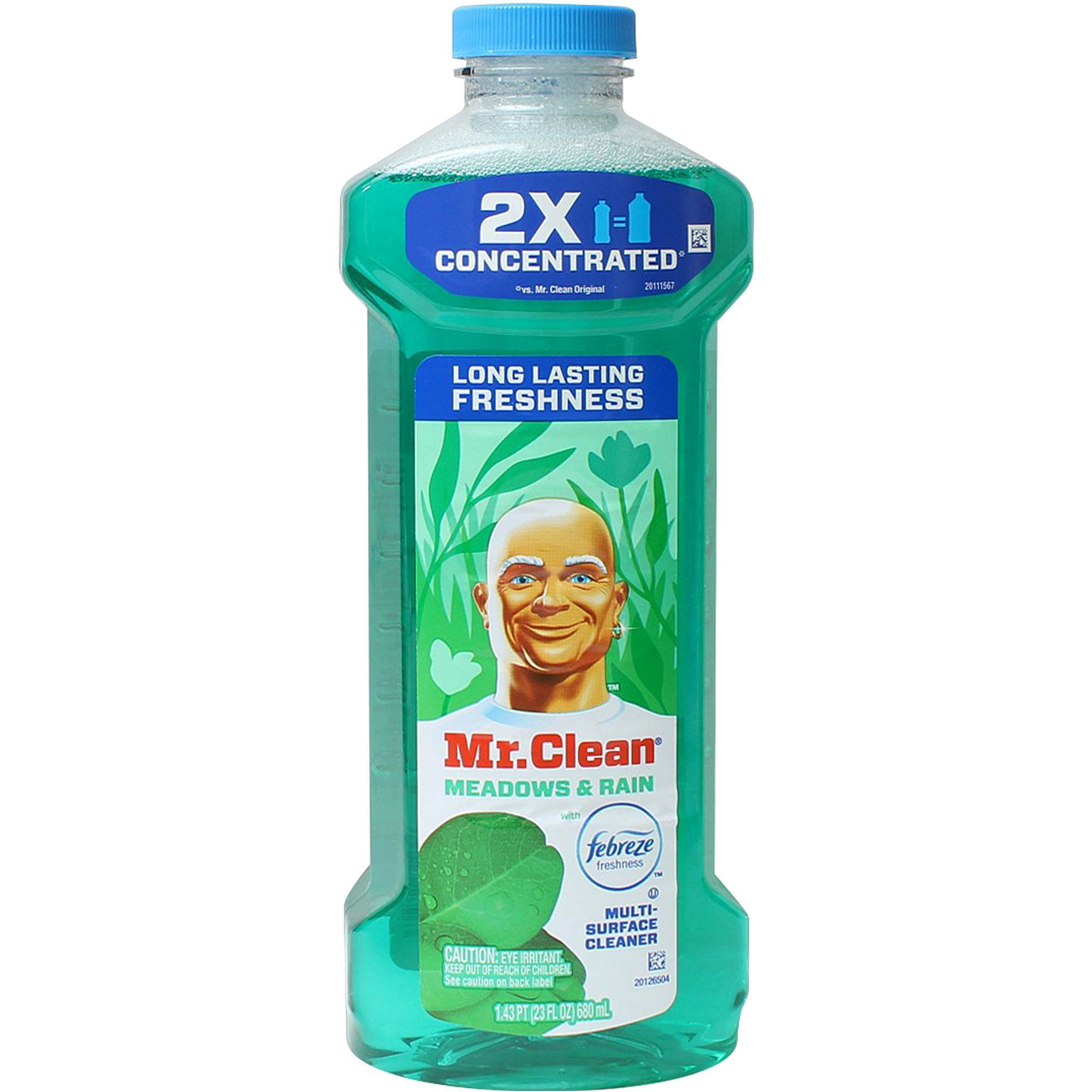 Mr Clean 2X Febreeze Meadows Rain, 23 Oz