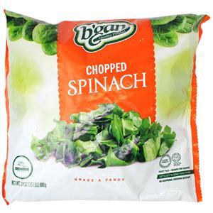 B'gan Chopped Spinach, 24 Oz