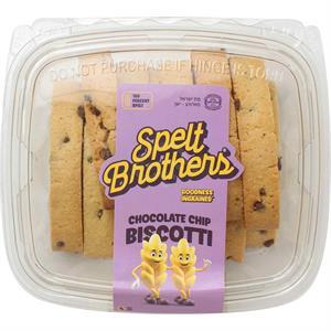 Spelt Brothers Spelt Chocolate Chip Biscotti, 8 Oz