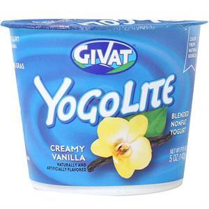 Givat Yogolite Yogurt Vanilla, 5 Oz