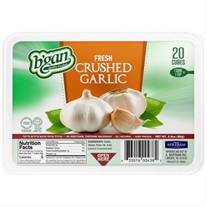 B'gan Crushed Garlic 20 Cubes, 2.8 Oz