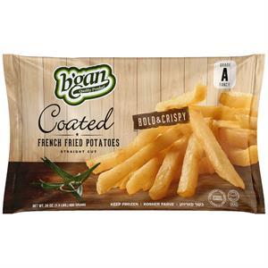 B'gan Crispy Coated French Fries, 24 Oz